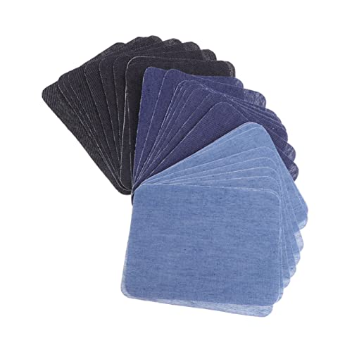 Veemoon 30Stücke Selbstklebende Jeans Bügelflicken für Kleidung Mehrfarbige Aufnäher für Jacken Sweater und Shirts Patch zum Aufbügeln für Reparaturen und Designs Veemoon 30Stücke Selbstklebende Jeans Bügelflicken für Kleidung Mehrfarbige Aufnäher für Jacken Sweater und Shirts Patch zum Aufbügeln für Reparaturen und Designs von Veemoon