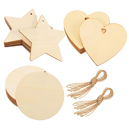 Veemoon 30Stücke Unbemalte Runde Holzscheiben Natürlichem Holz DIY Malerei für Bastelprojekte Geschenkanhänger Dekoration und Kinderhandwerk Veemoon 30Stücke Unbemalte Runde Holzscheiben Natürlichem Holz DIY Malerei für Bastelprojekte Geschenkanhänger Dekoration und Kinderhandwerk von Veemoon