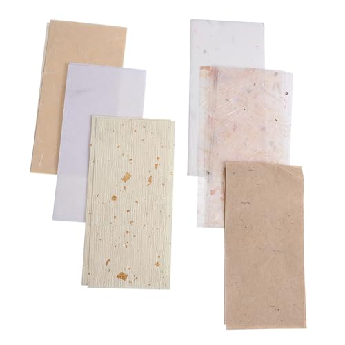 Veemoon 30Stücke Vintage Handkonto Dekorationspapiere DIY Journal Bastelmaterial Umweltfreundliches Leicht und Tragbar zum Scrapbooking und Dekorieren von Veemoon