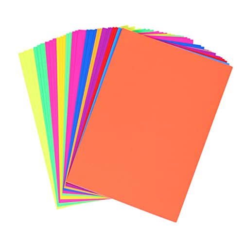 Veemoon 32 Blatt Buntes DIY Faltpapier für Doppelseitiges Origami Papier Zufällige Farben für Bastelprojekte und Kindergartenaktivitäten von Veemoon