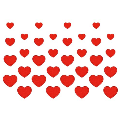 Veemoon 32 Stück Aufbügelbare Gestickte Applique Aufnäher Bügeleisen Bestickte Bügelbilder Applikationen Für Kleidung Patch Reparieren Stickflecken Für Kleidung Gestickte Applikation Red Veemoon 32 Stück Aufbügelbare Gestickte Applique Aufnäher Bügeleisen Bestickte Bügelbilder Applikationen Für Kleidung Patch Reparieren Stickflecken Für Kleidung Gestickte Applikation Red von Veemoon