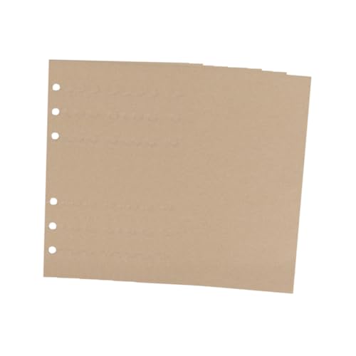 Veemoon 320 Blatt Nachfüllpapier Blanko Kraftpapier Ringbuch Einlagen Reißfestes Glattes Nachfüllblatt für Studenten Büro Spiralring Notizbuch Kompatibel Vielseitig Einsetzbar Veemoon 320 Blatt Nachfüllpapier Blanko Kraftpapier Ringbuch Einlagen Reißfestes Glattes Nachfüllblatt für Studenten Büro Spiralring Notizbuch Kompatibel Vielseitig Einsetzbar von Veemoon