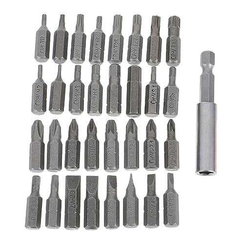 Veemoon 33 Teiliges Schraubendreher Bit Set Stubby Magnetisch Austauschbarer Bit Schraubendreher Stubby Schraubbit Bits Praktischer Stubby Schraubendreher Rot Crv6150 Veemoon 33 Teiliges Schraubendreher Bit Set Stubby Magnetisch Austauschbarer Bit Schraubendreher Stubby Schraubbit Bits Praktischer Stubby Schraubendreher Rot Crv6150 von Veemoon