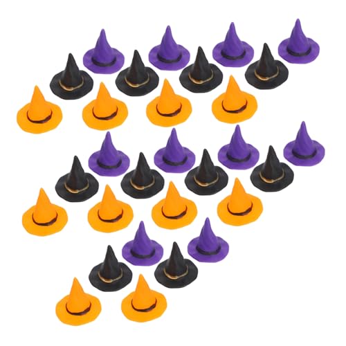 Veemoon 36 Stück Teiliges Hexenhüte aus Leichtem Kunststoff Bunte Diy Halloween Deko für Puppenhäuser Bastelprojekte und Partyaccessoires Wiederverwendbar und Platzsparend Veemoon 36 Stück Teiliges Hexenhüte aus Leichtem Kunststoff Bunte Diy Halloween Deko für Puppenhäuser Bastelprojekte und Partyaccessoires Wiederverwendbar und Platzsparend von Veemoon