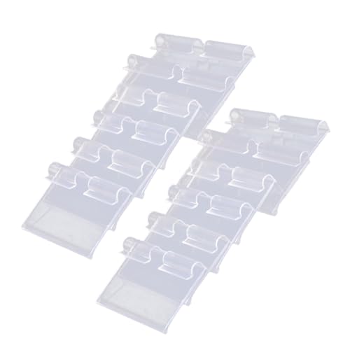 Veemoon 36 Stück Teiliges PVC Preisschild Transparente Preistafeln für Supermärkte Einzelhandel mit Stabilem Material Einfaches Anbringen an für Shops und Einkaufszentren Veemoon 36 Stück Teiliges PVC Preisschild Transparente Preistafeln für Supermärkte Einzelhandel mit Stabilem Material Einfaches Anbringen an für Shops und Einkaufszentren von Veemoon