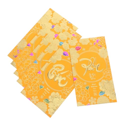 Veemoon 36 Stück Vietnamesisches Chinesisches Neujahr Rotpaket Kleine Rote Umschläge Chinesischer Geldumschlag Glücklicher Geldumschlag Vermögen Umschlag Rotes Paket Gelb Papier Veemoon 36 Stück Vietnamesisches Chinesisches Neujahr Rotpaket Kleine Rote Umschläge Chinesischer Geldumschlag Glücklicher Geldumschlag Vermögen Umschlag Rotes Paket Gelb Papier von Veemoon