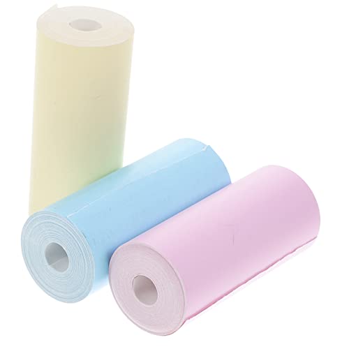 Veemoon 3Rollen Multifunktionale Korrekturaufkleber Abnehmbare Korrekturaufkleber Für Drucker Thermodruckpapier Für Notizen Und Markierungen Veemoon 3Rollen Multifunktionale Korrekturaufkleber Abnehmbare Korrekturaufkleber Für Drucker Thermodruckpapier Für Notizen Und Markierungen von Veemoon