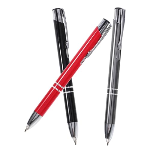 Veemoon 3Stücke LED Kugelschreiber Metall Schreibstifte mit Beleuchtetem Tragbarer Fidget Pen für Einfaches Schreiben bei Dunkelheit Ergonomisches Design Veemoon 3Stücke LED Kugelschreiber Metall Schreibstifte mit Beleuchtetem Tragbarer Fidget Pen für Einfaches Schreiben bei Dunkelheit Ergonomisches Design von Veemoon