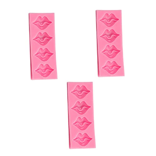 Veemoon 3Stücke Silikon Lippenform Teilig für DIY und Kuchen Lebensmittelecht für Fondant und Flexibles Silikon Leicht zu Reinigen Veemoon 3Stücke Silikon Lippenform Teilig für DIY und Kuchen Lebensmittelecht für Fondant und Flexibles Silikon Leicht zu Reinigen von Veemoon