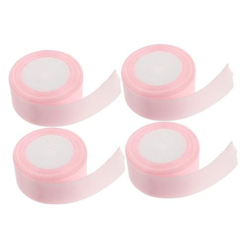 Veemoon 4 Rollen Blumen Geschenkband Bänder Für Handwerk Party-packband Stoffband Band Für Blumenstrauß Weihnachtsband Geschenkband Zum Geburtstag Rosenblütenband Brautband Rosa Polyester Veemoon 4 Rollen Blumen Geschenkband Bänder Für Handwerk Party-packband Stoffband Band Für Blumenstrauß Weihnachtsband Geschenkband Zum Geburtstag Rosenblütenband Brautband Rosa Polyester von Veemoon