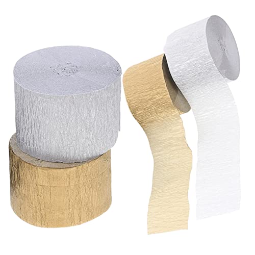 Veemoon 4 Rollen Farbiges Krepppapier Bunte Party Dekoration Hochwertige Kreppbänder Reißfest und Formstabil für Geburtstag Hochzeit Themenfeste und Besondere Anlässe Veemoon 4 Rollen Farbiges Krepppapier Bunte Party Dekoration Hochwertige Kreppbänder Reißfest und Formstabil für Geburtstag Hochzeit Themenfeste und Besondere Anlässe von Veemoon