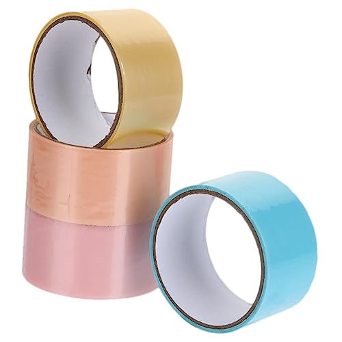 Veemoon 4 Rollen Goo-Ball-Tape sensorisch lustige Klebebänder matschig klebriges kugelrollband UV stucky balls Stressabbauende Spielzeuge Stress-Relax- Zappelspielzeug Plastik von Veemoon