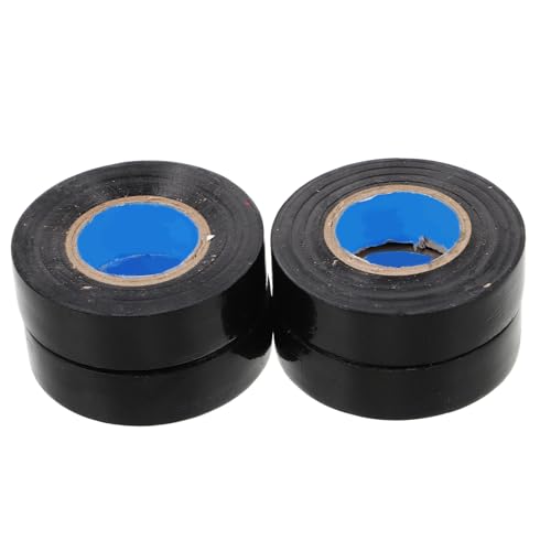 Veemoon 4 Rollen Isolierband aus PVC Vielseitig Einsetzbares Elektrisches Klebeband für Draht Isolation Kabelreparatur Modifizierende Projekte Langlebig Sicher von Veemoon