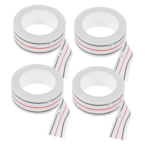 Veemoon 4 Rollen Nahtband für Nähen Papier Klebeband Diagonale Nahtpositionierung Quilting Saumband Präzise Langlebig Einfach Anzuwenden für Nähprojekte Veemoon 4 Rollen Nahtband für Nähen Papier Klebeband Diagonale Nahtpositionierung Quilting Saumband Präzise Langlebig Einfach Anzuwenden für Nähprojekte von Veemoon