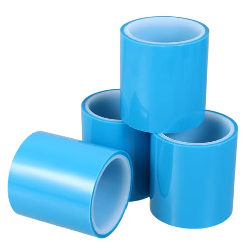 Veemoon 4 Rollen UV -Kleberpapierband Harzband für Schmuck aus Epoxidharz DIY Klebeband nahtloses Klebeband Elektronikband Hochtemperaturband das Haustier Sky-blue von Veemoon