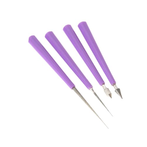 Veemoon 4 STÜCKE Teiliges Perlenloch erweiterungsset mit Nadelform Feile für Schmuckherstellung DIY Perlenwerkzeug zum Bohren und Polieren von Bastelperlen Veemoon 4 STÜCKE Teiliges Perlenloch erweiterungsset mit Nadelform Feile für Schmuckherstellung DIY Perlenwerkzeug zum Bohren und Polieren von Bastelperlen von Veemoon