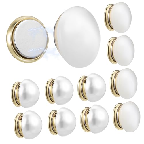 Veemoon 4 Sätze Broschenknopf Gewichte Für Hochzeitsschleier Kleidergewichte Magnetischer Schalverschluss Magnete Schleiergewichte Groß Perle Kupfer 12 Stück * 4 Veemoon 4 Sätze Broschenknopf Gewichte Für Hochzeitsschleier Kleidergewichte Magnetischer Schalverschluss Magnete Schleiergewichte Groß Perle Kupfer 12 Stück * 4 von Veemoon
