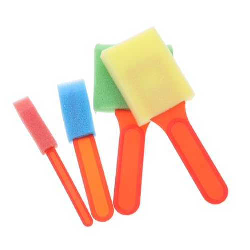 Veemoon 4 Sets Malwerkzeuge Pinsel Malpinsel Schwammpinsel Zum Malen Ölgemäldepinsel Malschwämme Aquarellfarbe Kunstschwämme Schaumstoffpinsel Zum Malen Aus Kunststoff Veemoon 4 Sets Malwerkzeuge Pinsel Malpinsel Schwammpinsel Zum Malen Ölgemäldepinsel Malschwämme Aquarellfarbe Kunstschwämme Schaumstoffpinsel Zum Malen Aus Kunststoff von Veemoon