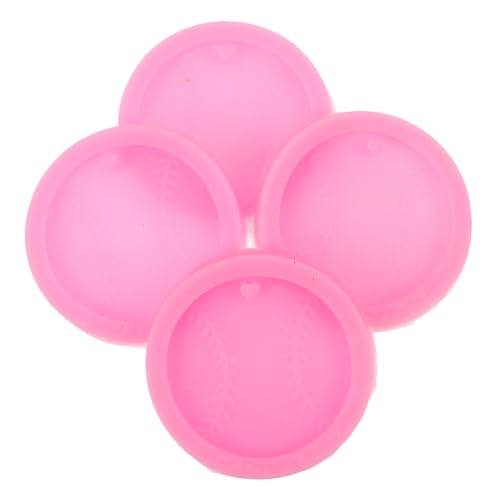 Veemoon 4 Stück Baseball-Silikonform Schlüsselbund für geformt Gießen Schild silikonformen epoxidharz DIY Baseball Dekoration Silikon-Baseballformen Baseball-Dekorform Kieselgel Rosa Veemoon 4 Stück Baseball-Silikonform Schlüsselbund für geformt Gießen Schild silikonformen epoxidharz DIY Baseball Dekoration Silikon-Baseballformen Baseball-Dekorform Kieselgel Rosa von Veemoon