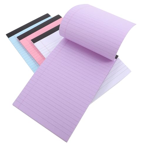 Veemoon 4 Stück Farbige Kleine Linierte Legal Pads mit Perforierten zum Einfachen Abreißen Schreibblöcke für Schule Büro Notizen To Do Listen Vielseitig Einsetzbar Veemoon 4 Stück Farbige Kleine Linierte Legal Pads mit Perforierten zum Einfachen Abreißen Schreibblöcke für Schule Büro Notizen To Do Listen Vielseitig Einsetzbar von Veemoon