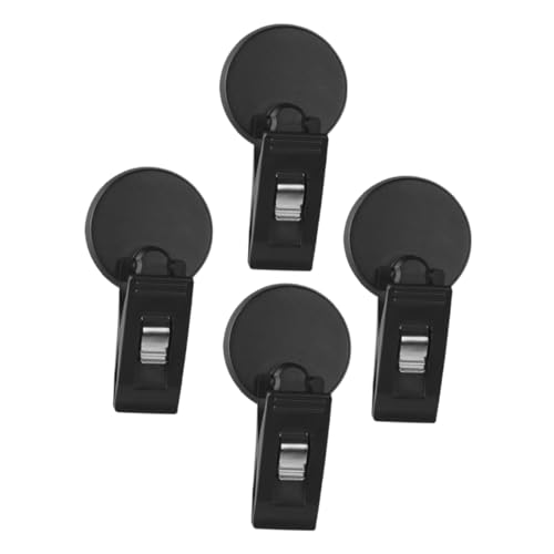 Veemoon 4 Stück Inhaber Eines Autotickets Autokartenhalter Parkscheinklemmen Auto Fotohalter Fenstersauger Auto-bildhalter-clip Parkschein-hängeetikett Auto Bild Halter Schwarz Pvc von Veemoon
