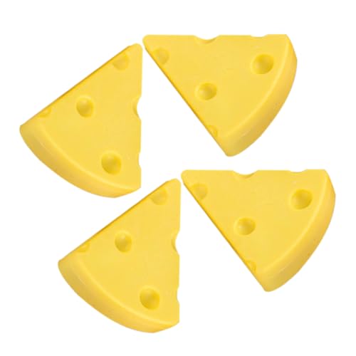Veemoon 4 Stück Käse Radiergummis Lustige Käseform Radierer Kreative Belohnungen für Klassenzimmer Partygeschenke für Halloween Hochwertige Radierer von Veemoon
