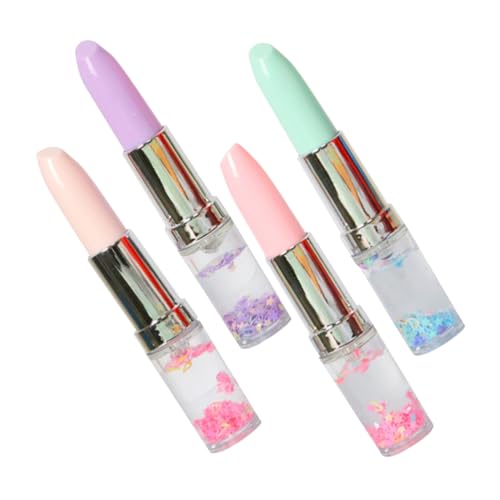 Veemoon 4 Stück Kreative Lippenstift Kugelschreiber Schreibstifte mit Flüssigkeit für Bastelprojekte und Schulbedarf Glatte Schriftzüge Hellrosa Veemoon 4 Stück Kreative Lippenstift Kugelschreiber Schreibstifte mit Flüssigkeit für Bastelprojekte und Schulbedarf Glatte Schriftzüge Hellrosa von Veemoon
