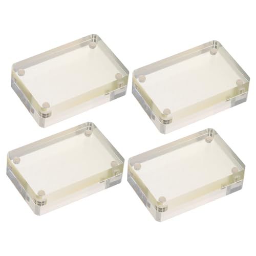 Veemoon 4 Stück Magnetischer Kartenhalter Transparent mit Uv Schutz Robuste Acryl Kartenhalter für Trading Cards Einfache Handhabung Schützende Sammelkarten Display Steine für Spielkarten Veemoon 4 Stück Magnetischer Kartenhalter Transparent mit Uv Schutz Robuste Acryl Kartenhalter für Trading Cards Einfache Handhabung Schützende Sammelkarten Display Steine für Spielkarten von Veemoon