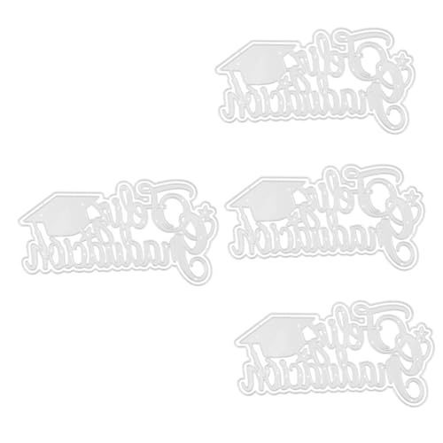 Veemoon 4 Stück Mehrzweck Stanzform für Diy Abschlusskarten Schneide Dies für Scrapbooking und Kartenherstellung für Feierliche Anlässe und Papierprojekte Veemoon 4 Stück Mehrzweck Stanzform für Diy Abschlusskarten Schneide Dies für Scrapbooking und Kartenherstellung für Feierliche Anlässe und Papierprojekte von Veemoon
