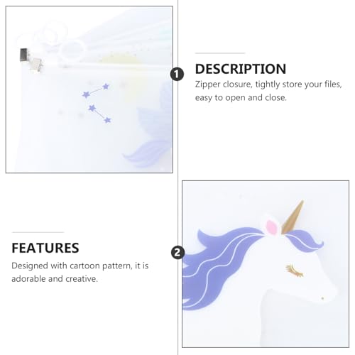 Veemoon 4 Stück Multifunktionale Dokumententasche Transparente Cartoonartige Organizer mit Reißverschluss Vielseitiger File Holder für Schüler und Bürobedarf Praktische Veemoon 4 Stück Multifunktionale Dokumententasche Transparente Cartoonartige Organizer mit Reißverschluss Vielseitiger File Holder für Schüler und Bürobedarf Praktische von Veemoon