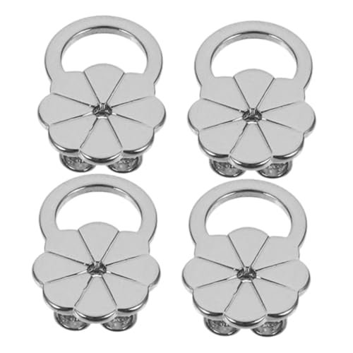 Veemoon 4 Stück Ohrstecker Halterungen für Herabhängende Ohren Verstellbare Ohrstecker Rückseiten Sicherer Halt für Schwere Ohrringe Silberne Ohrringstützen mit Modernem Design Veemoon 4 Stück Ohrstecker Halterungen für Herabhängende Ohren Verstellbare Ohrstecker Rückseiten Sicherer Halt für Schwere Ohrringe Silberne Ohrringstützen mit Modernem Design von Veemoon