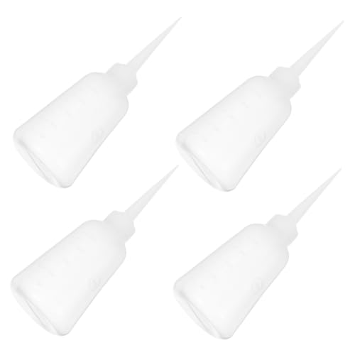 Veemoon 4 Stück Pet Flüssigkeitsflaschen mit Präziser Spitze für Industrielle Anwendungen für Bastelprojekte Diy und Reparaturen Veemoon 4 Stück Pet Flüssigkeitsflaschen mit Präziser Spitze für Industrielle Anwendungen für Bastelprojekte Diy und Reparaturen von Veemoon
