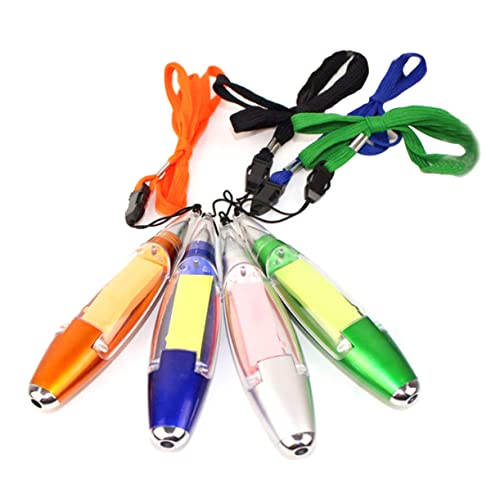 Veemoon 4 Stück Schulbedarf Lieferungen süße Kugelschreiber led- taschenlampe multitool stift multimaker stifte schulzubehör school supplies schulsachen schulzeug Neuheit Briefpapier von Veemoon