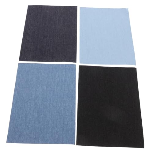 Veemoon 4 Stück Selbstklebende Jeans Patches aus Stabilem Denim Vielseitig Einsetzbar für Reparatur von Löchern an Jeans Jacken Mänteln Verstärkt Knie und Ellbogen Langlebige Klebelösung Veemoon 4 Stück Selbstklebende Jeans Patches aus Stabilem Denim Vielseitig Einsetzbar für Reparatur von Löchern an Jeans Jacken Mänteln Verstärkt Knie und Ellbogen Langlebige Klebelösung von Veemoon