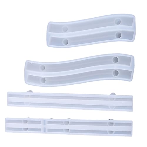 Veemoon 4 Stück Silikon Gießform für Kreative DIY Projekte Flexibel Transparent und Langlebig für Epoxidharz Designs und Handwerk Für Einzigartige Kunstwerke und Persönliche Veemoon 4 Stück Silikon Gießform für Kreative DIY Projekte Flexibel Transparent und Langlebig für Epoxidharz Designs und Handwerk Für Einzigartige Kunstwerke und Persönliche von Veemoon