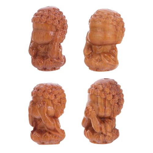Veemoon 4 Stück Teiliges Holzperlen Handgeschnitzte Tibetische Wohlstandsgöttin Natürliche DIY Schmuckperlen für Armbänder und Halsketten Vielseitige Holzperlen für Schmuckherstellung Veemoon 4 Stück Teiliges Holzperlen Handgeschnitzte Tibetische Wohlstandsgöttin Natürliche DIY Schmuckperlen für Armbänder und Halsketten Vielseitige Holzperlen für Schmuckherstellung von Veemoon