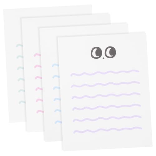 Veemoon 4 Stück Teiliges Memo Pad Tragbares Notizpapier Dickes Studenten Schreibblock Vielseitiges Notizheft für Planung Organisation und Kreative Notizen für Schule und Büro Veemoon 4 Stück Teiliges Memo Pad Tragbares Notizpapier Dickes Studenten Schreibblock Vielseitiges Notizheft für Planung Organisation und Kreative Notizen für Schule und Büro von Veemoon