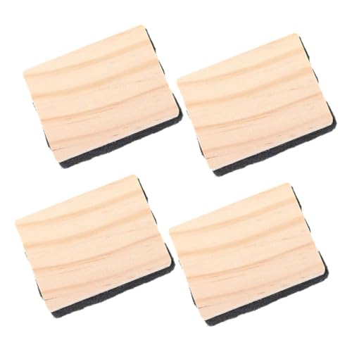Veemoon 4 Stück Teiliges Mini Holz Whiteboard Radierer Trockenlösch Radiergummi Wiederverwendbar Tragbar Klassenzimmer Büro Whiteboard Reinigungswerkzeug Veemoon 4 Stück Teiliges Mini Holz Whiteboard Radierer Trockenlösch Radiergummi Wiederverwendbar Tragbar Klassenzimmer Büro Whiteboard Reinigungswerkzeug von Veemoon