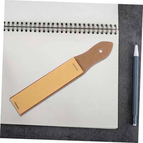 Veemoon 4 Stück Teiliges Schleifpapier Bleistiftspitzen Ergonomisches Sandpapierbrett zum Präzisen Schärfen von Zeichenbleistiften Langlebiges Material Einfach zu Verwenden für Künstler von Veemoon
