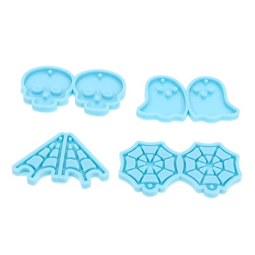 Veemoon 4 Stück Teiliges Silikon Eardrop Mold Glatte Flexible Epoxidharz Schmuckform für DIY Halloween Ohrring Anhänger Hautfreundlich Einfach Entformbar Kreativ Gestaltbar mit Veemoon 4 Stück Teiliges Silikon Eardrop Mold Glatte Flexible Epoxidharz Schmuckform für DIY Halloween Ohrring Anhänger Hautfreundlich Einfach Entformbar Kreativ Gestaltbar mit von Veemoon