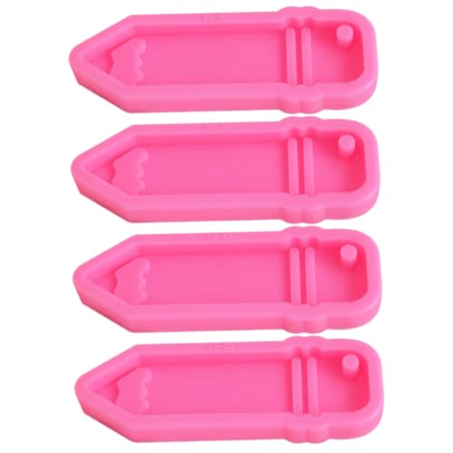 Veemoon 4 Stück Teiliges Silikon Gießform Bleistiftform Flexibel Langlebig DIY Basteln Schmuck Herstellung Schlüsselanhänger Charm Formen für Kreative Handwerksprojekte Veemoon 4 Stück Teiliges Silikon Gießform Bleistiftform Flexibel Langlebig DIY Basteln Schmuck Herstellung Schlüsselanhänger Charm Formen für Kreative Handwerksprojekte von Veemoon