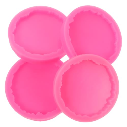 Veemoon 4 Stück Teiliges Silikon Untersetzer Formen Unregelmäßige Runde Epoxidharz Gießform für DIY Resin Handwerk Kreative Wohnkultur Tischmatten Veemoon 4 Stück Teiliges Silikon Untersetzer Formen Unregelmäßige Runde Epoxidharz Gießform für DIY Resin Handwerk Kreative Wohnkultur Tischmatten von Veemoon