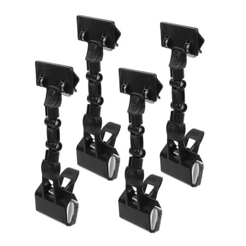 Veemoon 4 Stücke Einstellbarer Etikettenclip Doppelkopfclip Desktop -dokumenthalter Doppelkopfklemme Seitenhalter Zum Lesen Malerei-clip Bildclip Für Zeichenbretter Eisen Schwarz Veemoon 4 Stücke Einstellbarer Etikettenclip Doppelkopfclip Desktop -dokumenthalter Doppelkopfklemme Seitenhalter Zum Lesen Malerei-clip Bildclip Für Zeichenbretter Eisen Schwarz von Veemoon
