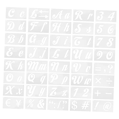 Veemoon 40 Blatt Buchstaben Schablonen Set Wiederverwendbare Schablonen für Holzmalerei Große Buchstaben und Zahlenschablonen Pet für DIY Projekte und Bastelarbeiten Veemoon 40 Blatt Buchstaben Schablonen Set Wiederverwendbare Schablonen für Holzmalerei Große Buchstaben und Zahlenschablonen Pet für DIY Projekte und Bastelarbeiten von Veemoon