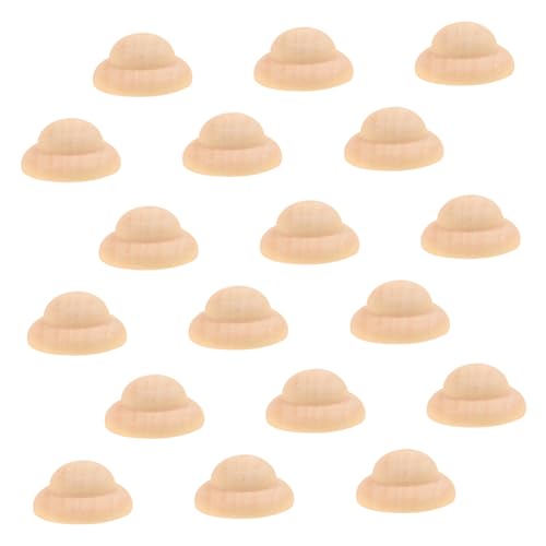 Veemoon 40 Stück Unlackierte Holzpuppen Hüte für DIY Bastelprojekte Unvollendete Holzfiguren Hüte für Erwachsene zum Malen und Dekorieren Veemoon 40 Stück Unlackierte Holzpuppen Hüte für DIY Bastelprojekte Unvollendete Holzfiguren Hüte für Erwachsene zum Malen und Dekorieren von Veemoon
