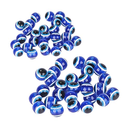Veemoon 400 Stück Blaue Runde Resin perlen mit DIY Spacer Perlen für Schmuckherstellung Armbänder Halsketten Bastelprojekte Veemoon 400 Stück Blaue Runde Resin perlen mit DIY Spacer Perlen für Schmuckherstellung Armbänder Halsketten Bastelprojekte von Veemoon