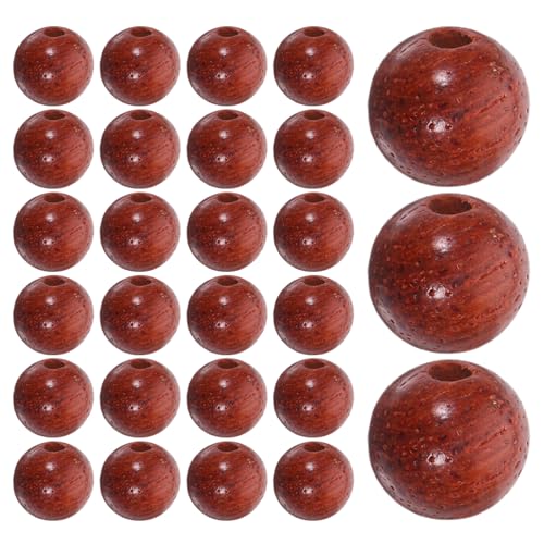 Veemoon 400 Stück Rund Holzperlen aus Rosenholz Handpoliert Natürliche Spacer Beads für Schmuckherstellung Armbänder Halsketten und DIY Bastelprojekte Veemoon 400 Stück Rund Holzperlen aus Rosenholz Handpoliert Natürliche Spacer Beads für Schmuckherstellung Armbänder Halsketten und DIY Bastelprojekte von Veemoon