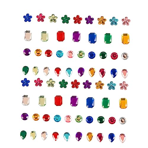 Veemoon 400 Stück Teiliges DIY Strasssteine Acryl Kristall Sticker Flache Rückseite für Kindergarten Bastelmaterial Selbstklebend Vielfältige Dekoration für Kunstprojekte und Veemoon 400 Stück Teiliges DIY Strasssteine Acryl Kristall Sticker Flache Rückseite für Kindergarten Bastelmaterial Selbstklebend Vielfältige Dekoration für Kunstprojekte und von Veemoon