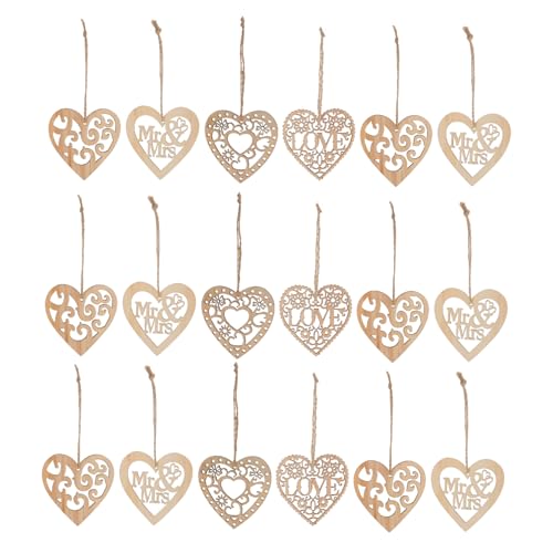 Veemoon 40Stücke Holzherzen zum Basteln Leere Holzanhänger für DIY Dekoration Valentinstag und Hochzeiten Unfertige Holzstücke für Projekte Jedem Veemoon 40Stücke Holzherzen zum Basteln Leere Holzanhänger für DIY Dekoration Valentinstag und Hochzeiten Unfertige Holzstücke für Projekte Jedem von Veemoon