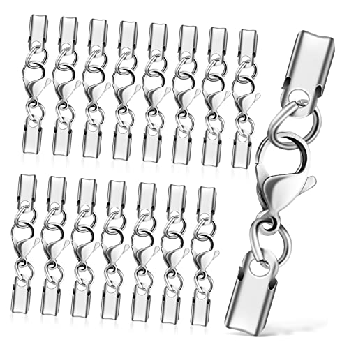 Veemoon 40Stücke Hummerverschlüsse für Schmuck DIY Robuste Karabiner für Armbänder Einfach zu Bedienen und Langlebig für Handwerksprojekte Veemoon 40Stücke Hummerverschlüsse für Schmuck DIY Robuste Karabiner für Armbänder Einfach zu Bedienen und Langlebig für Handwerksprojekte von Veemoon